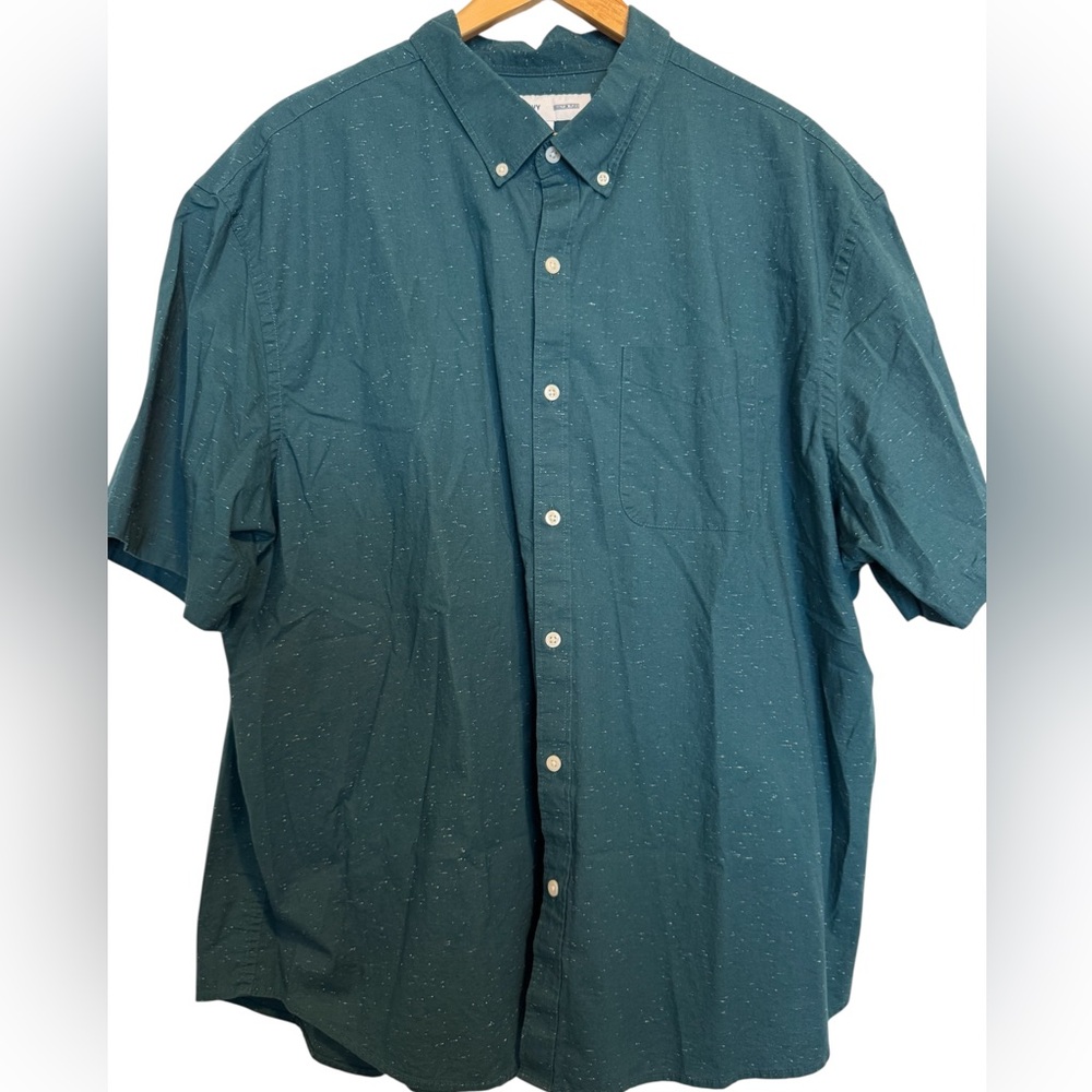 Old Navy Men's Teal Button Down Shirt
